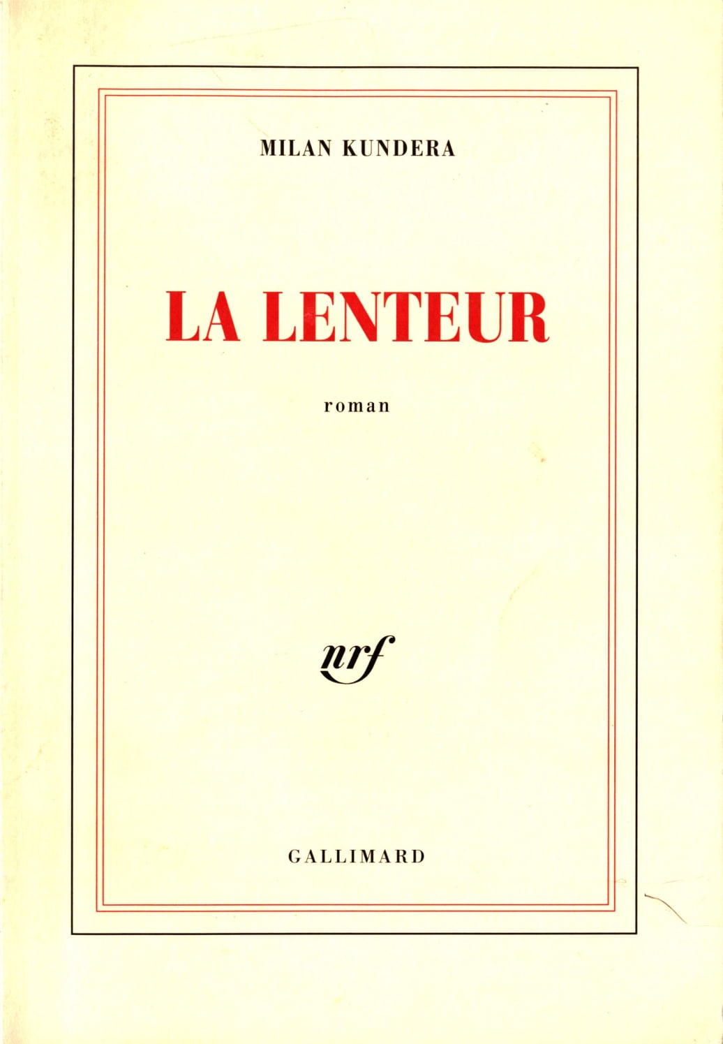 La lenteur